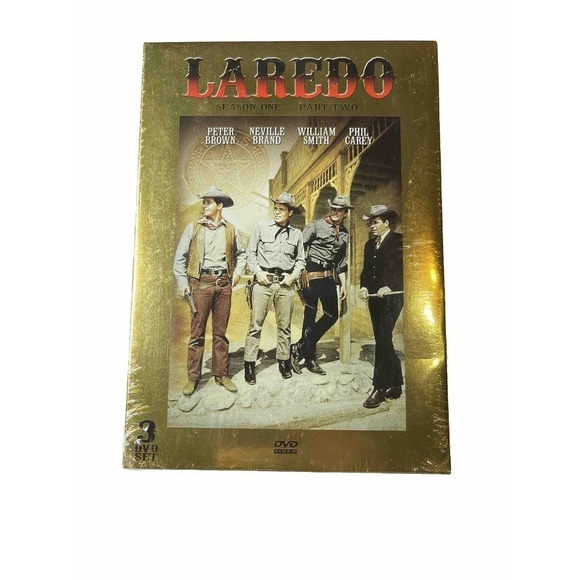 Laredo: Season 1 - Part 2 (DVD, 3-Disc Set) - Picture 1 of 4